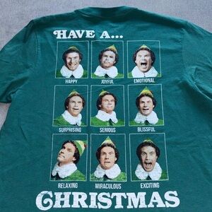 Buddy the Elf Christmas Short Sleeve Shirt Have A .... Christmas